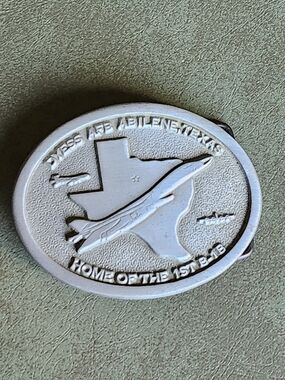 Dyess Air Force Base Abilene Texas Belt Buckle